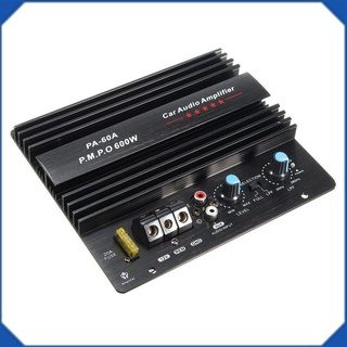 amplificador de audio de coche 12v 600w de alta potencia/subwooferes bajos amp pa-60a