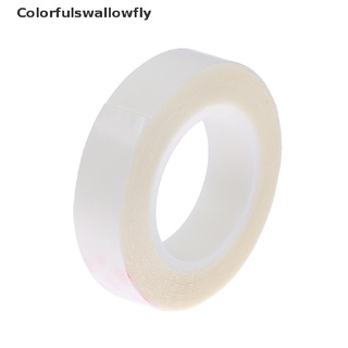 colorfulswallowfly 3.0 metros/ rollo de peluca de encaje cinta de pegamento para extensión de cabello doble cara cinta de pegamento stic csf