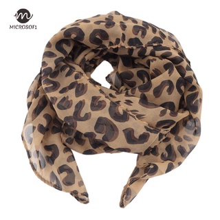 bufanda suave con estampado de leopardo/todo estilo combina con todo