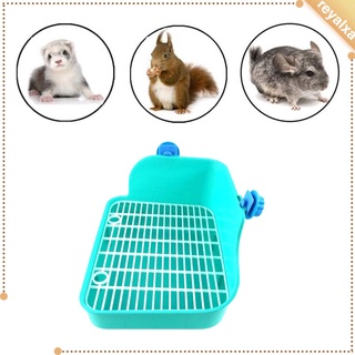 Conejo caja de arena mascota inodoro jaula entrenador esquina orinal limpiador para conejillos de indias Chinchilla Ferret Bunny Hedgehog animales pequeños