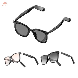 Gafas inteligentes Bluetooth gafas inteligentes TWS inalámbrico música auriculares Anti-azul polarizado lente gafas de sol B