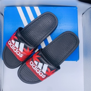 sandalias de hombre/adidas premium slides/zapatillas - negro, 43
