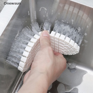 [Onewsun] Cepillo de limpieza estufa de cocina cepillo de limpieza Flexible piscina bañera cepillo de azulejos (3)