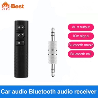 Nuevo Kit De Coche compatible Con Bluetooth Manos Libres Auto Jack 3.5 Mm Música Inalámbrica MP3 Adaptador De Audio Receptor Para Auriculares minis1oso5