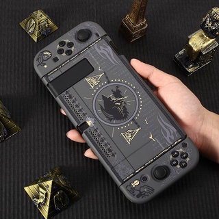 Funda esmerilada para Nintendo Joycon Switch controlador Monster Hunter Zelda Hroyrule