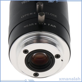 4mm-12mm 1/2" f1.6 manual iris lente c montaje para cámara cctv de seguridad
