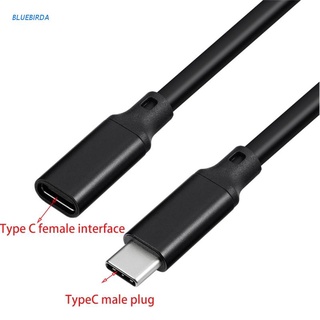 Bluebirda 100W PD 5A USB3.1 tipo C Cable de extensión 4K 60Hz USB-C Gen 2 10Gbps Cable extensor para Macbook Nintend Switch SAM SUNG portátil