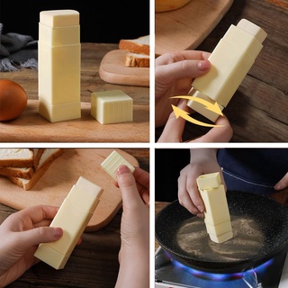 condiward cocina herramientas de hornear dispensador aplicador de queso mantequilla esparcidor conveniente contenedor tostadas palos gadgets plástico vertical giratorio (3)