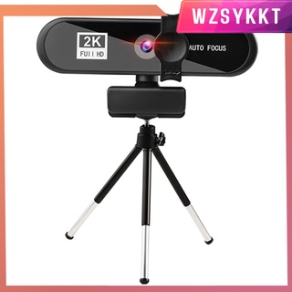 [wzsykkt] Full Hd 1k/2k/4k Webcam/cámara Web con micrófono De 120 wifi Angle/Auto Foco De video Chat compatible con Windows