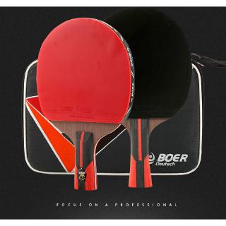 1Pc 6 estrellas raqueta de tenis de mesa hoja de fibra de carbono hoja de Ping-Pong murciélago (8)