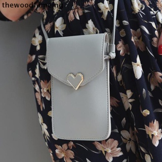 [Thewoodfameing] bolso de teléfono celular con pantalla táctil para mujer, bolso bandolera, bolso bandolera [thewoodfameing] (3)