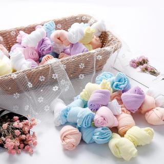 Calcetines de algodón para niños/niñas/Color caramelo para verano