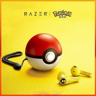 Razer Pokemon Pikachu True inalámbrico Bluetooth auriculares Auriculares originales y delicados [anime Baokemeng]