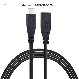 Cable De extensión 3.1 Tipo C Macho a Usb-C hembra