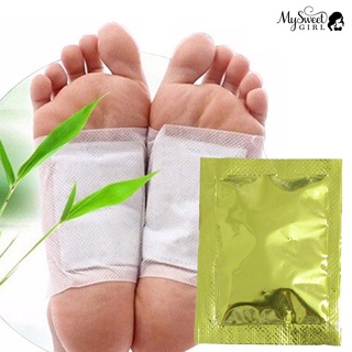 mysweetgirl - juego de 2 parches para aliviar la fatiga, suaves a la piel, sin efectos secundarios, limpieza de pies naturales, parche adhesivo Herbal para Unisex