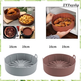 Air Fryer Silicone Pot Air Fryers Oven No More Harsh Cleaning Basket After Using Airfryer Replacement for Paper Liners