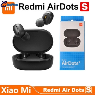 Redmi Airdots-Auriculares Inalámbricos Xiaomi TWS Bluetooth Negro Micrófono Control Ai Manos Libres HOFFEN