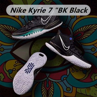Nike Kyrie 7 zapatillas De baloncesto negras Bk con tubo Alto/transpirable/deportivos/hombres en 20 colores