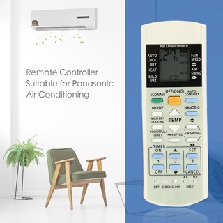 hermoso mando a distancia blanco para panasonic aire acondicionado a75c3208 a75c3706 ktsx5j (1)