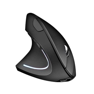 DA Left-Handed Mouse Rechargeable Ergonomic Vertical Mice with USB Receiver for PC (1)