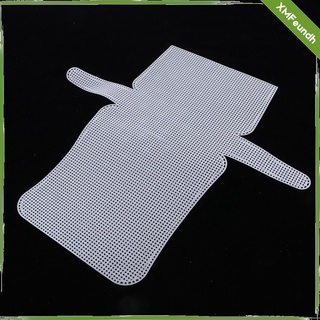 cierre de gancho de lona de malla, bolsa moldeando tela de malla para varios bordados utilizando,