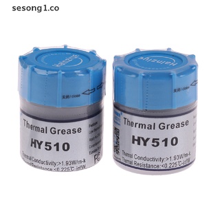 【sesong1】 HY510 Grey Silicone Compound Thermal Paste Conductive Grease Heatsink For CPU CO