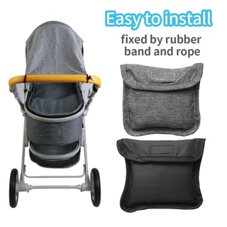 Nuevo Universal cochecito de bebé cubierta accesorios parasol visera impermeable protección UV carro dosel niños bebé bebés coche