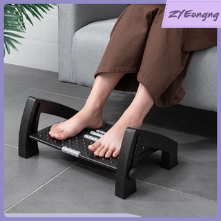 reposapiés ajustable para debajo del escritorio con superficie de masaje para el hogar, oficina (2)