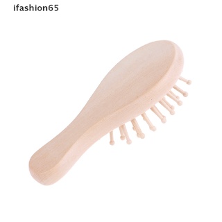 ifashion65 cepillos de ventilación de pelo de madera cepillos cuidado del cabello y belleza spa masajeador peine de masaje co
