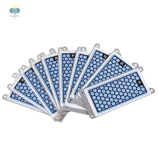 10 piezas portátil de cerámica generador de ozono doble integrado placa de cerámica ozonizador de aire de agua purificador de aire piezas 5g/h