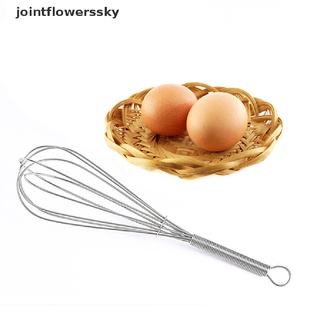 Jfco 13cm 5in Stainless Steel Whisk Hot Chocolate Mixer Hand Egg Beater Stirrer Sky