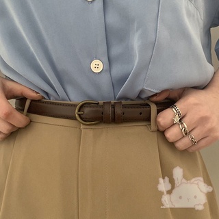 mujer cinturón retro cinturón pin hebilla cinturón jeans cinturón simple todo-partido moda cinturón casual cinturón