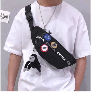 Moda bolsa de pecho mochila bolsa de mensajero bolsa de pecho bolsa de hombro de los hombres
