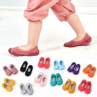 Zapatos de Bebé Recién Nacido Suela Antideslizante y Flexible con Goma Zapatilla para Niños y Niñas Aprender a Caminar