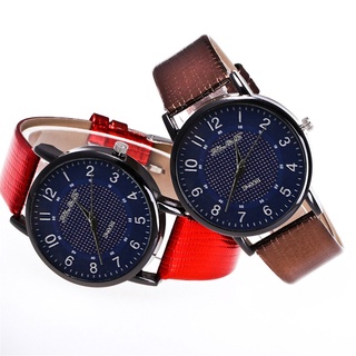 Zhou Lianfa reloj de cuarzo de los hombres de la correa de cuero coreano señora estudiante pareja reloj F3 fitwell (1)