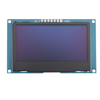 2.42 pulgadas 12864 128x64 OLED Display ule IIC I2C SPI (fuente amarilla) (2)