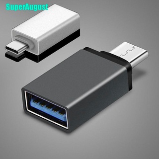 SA adaptador tipo C A USB-A 3.0 hembra convertidor OTG USB C 3.1 para Mac Nexus 5X 6P