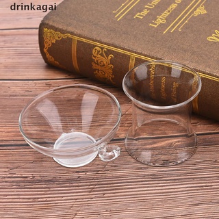 [drinka] 1x colador de té de vidrio con asa para infusor de té de hoja suelta filtro de té colador 471co (5)