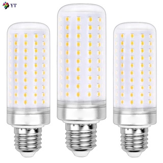E27 bombillas de luz LED, 3 piezas 3000K blanco cálido incandescente 15W hogar