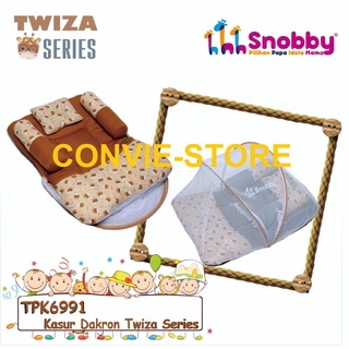 (2 Kg) Snobby Dacron bebé colchón plegable + Twiza Series mosquitera - TPK 6991