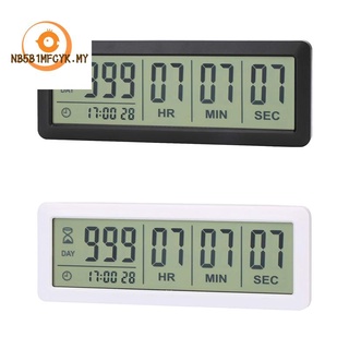 big digital countdown days temporizador reloj - 999 días cuenta atrás temporizador de reloj para laboratorio de graduación cocina (negro)