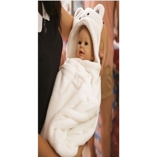 Raya lindo con capucha lindo bebé recién nacido suave moda toallas de baño (2)