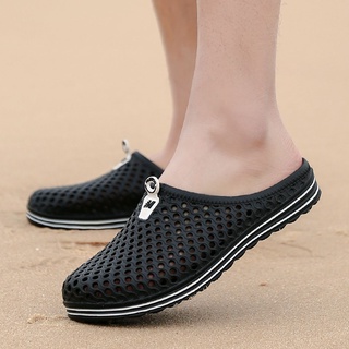 hombres mujeres sandalias de playa hueco casual transpirable zapatillas planas zapatos