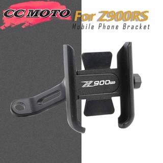 para kawasaki z900rs 2018 2019 2020 2021 motocicleta cnc aleación de aluminio mango barra de teléfono móvil soporte gps soporte soporte