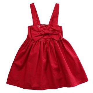 Vestido rojo para niñas/bebés/niñas
