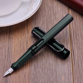 explosión paladio recorte verde pluma estilográfica punta fina suave tinta de escritura mejor presente