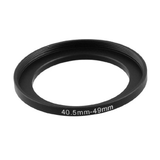 reemplazo de 40.5 mm-49 mm cámara de metal filtro de paso hacia arriba adaptador de anillo (2)