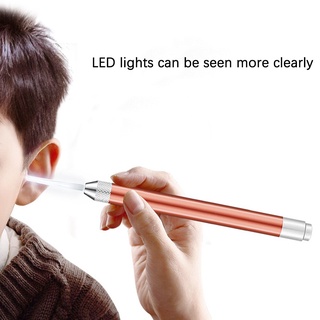 Pinzas De Cera LED Para Orejas Limpiadoras De Luz Para Bebés Niños Adultos Herramienta (2)
