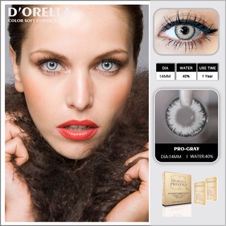 D'orella 1 par (2 piezas) 2021 Pro-series new soft contact lenses color contact lenses for eye makeup 14,0 mm (5)