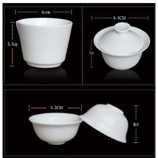 11 unids/Set de viaje Kung Fu té Set de cerámica portátil taza de té porcelana servicio Gaiwan tazas de té taza de ceremonia tetera (9)